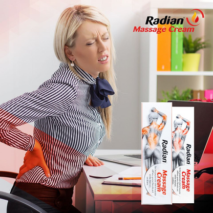 Radian massage cream كريم للتدليك لازالة الألم 