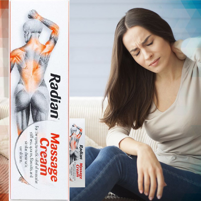 Radian massage cream كريم للتدليك لازالة الألم 